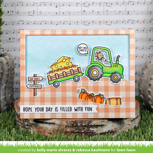 Lawn Fawn - HAY THERE, HAYRIDES! - Dies set