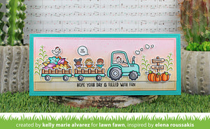Lawn Fawn - HAY THERE, HAYRIDES MICE ADD-ON - Stamps set