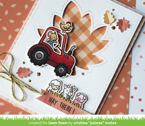 Lawn Fawn - HAY THERE, HAYRIDES MICE ADD-ON - Dies set