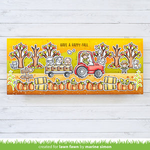 Lawn Fawn - HAY THERE, HAYRIDES! - Stamps set