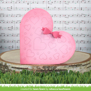 Lawn Fawn - DOTTED HEARTS Add-On - Die