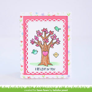 Lawn Fawn - HEART TREE - Stamps Set