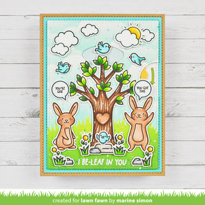 Lawn Fawn - HEART TREE - Stamps Set