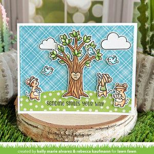 Lawn Fawn - HEART TREE - Stamps Set