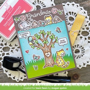 Lawn Fawn - HEART TREE - Stamps Set