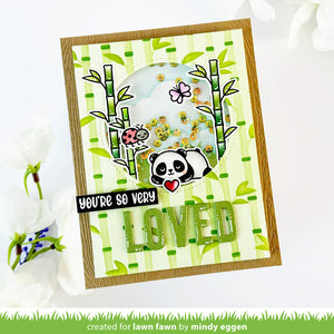 Lawn Fawn - I HEART PANDAS ADD-ON - Stamps Set