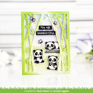 Lawn Fawn - I HEART PANDAS ADD-ON - Stamps Set