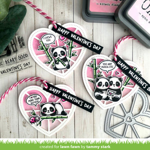 Lawn Fawn - I HEART PANDAS - Stamps Set