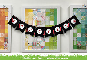 Lawn Fawn - TASSEL TAG Dies set