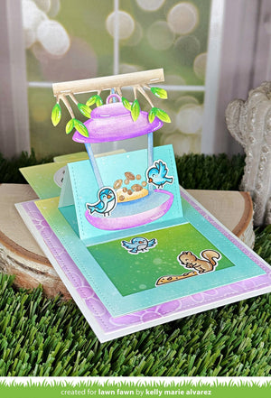 Lawn Fawn - BUILD-A-BIRD FEEDER - Dies set