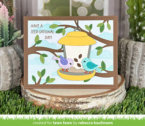 Lawn Fawn - BUILD-A-BIRD FEEDER - Dies set