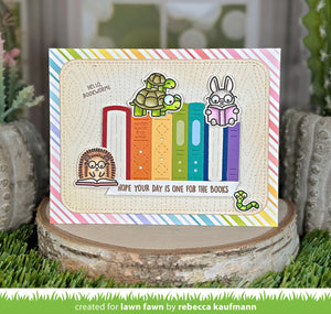 Lawn Fawn - LITTLE WOODLAND LIBRARY FRIENDS - Stamps Set