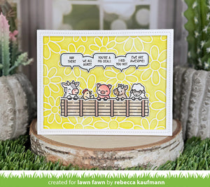 Lawn Fawn - SIMPLY CELEBRATE HANGOUTS - Stamps Set