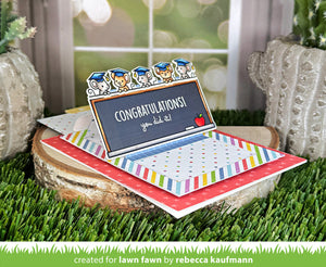 Lawn Fawn - SIMPLY CELEBRATE GRADUATION - Stamps Set