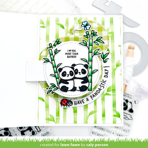Lawn Fawn - I HEART PANDAS - Stamps Set
