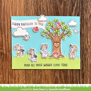 Lawn Fawn - HEART TREE - Stamps Set