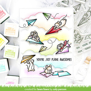 Lawn Fawn - JUST PLANE AWESOME - Stamps Set - 20% OFF!