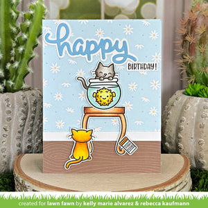 Lawn Fawn - SCRIPTY HAPPY - Lawn Cuts DIES