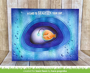 Lawn Fawn - ANGLERFISH Flip-Flop - Stamps set