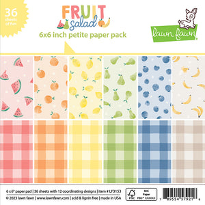 Lawn Fawn - FRUIT SALAD - Petite Paper Pack 6x6