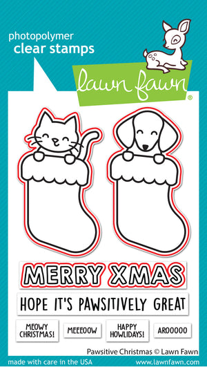 Lawn Fawn - PAWSITIVE CHRISTMAS - Dies Set