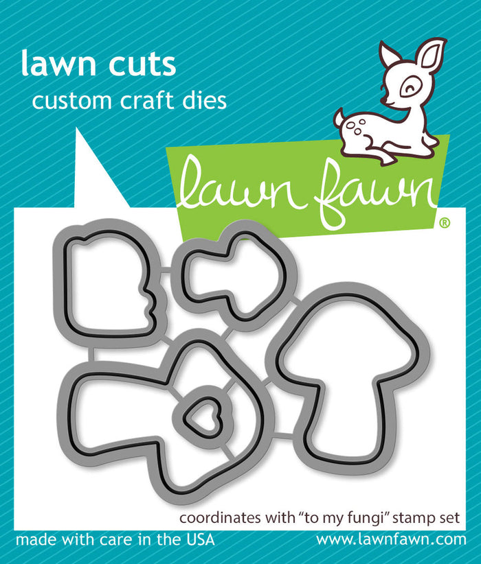 Lawn Fawn - TO MY FUNGI - Dies Set