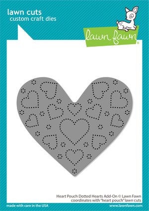 Lawn Fawn - DOTTED HEARTS Add-On - Die