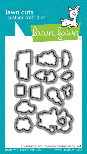 Lawn Fawn - GARDEN MOUSE - Dies Set