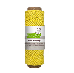 Lawn Fawn - Hemp Twine - Lawn Trimmings YELLOW