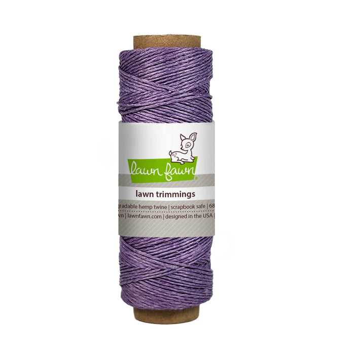 Lawn Fawn - Hemp Twine - Lawn Trimmings LAVENDAR