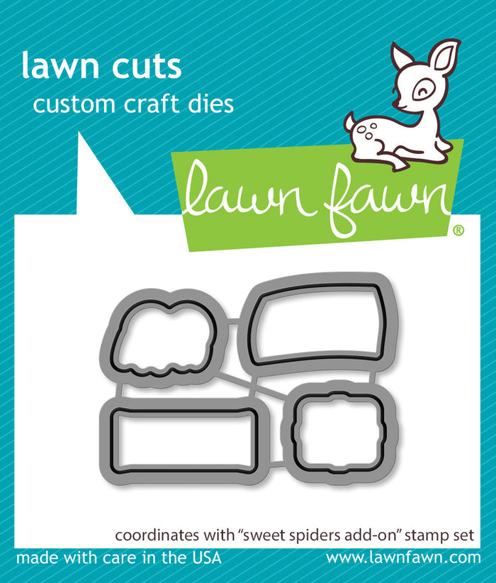 Lawn Fawn - SWEET SPIDERS Add-On - Dies