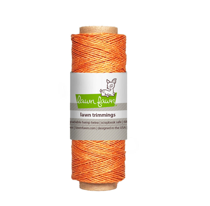 Lawn Fawn - Hemp Twine - Lawn Trimmings ORANGE