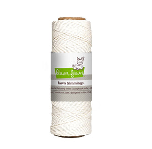 Lawn Fawn - Hemp Twine - Lawn Trimmings WHITE