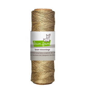 Lawn Fawn - Hemp Twine - Lawn Trimmings LATTE