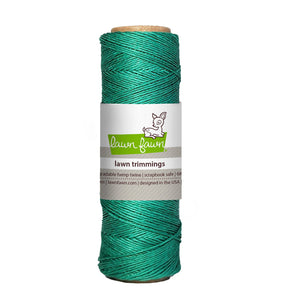 Lawn Fawn - Hemp Twine - Lawn Trimmings EMERALD