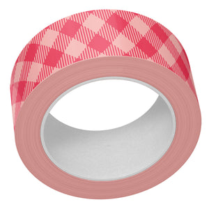 Lawn Fawn - WASHI TAPE - PINK GINGHAM