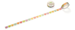 Lawn Fawn - WASHI TAPE - CONVERSATION HEARTS Candy Hearts