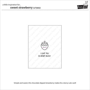 Lawn Fawn - SWEET STRAWBERRY - Stamps set