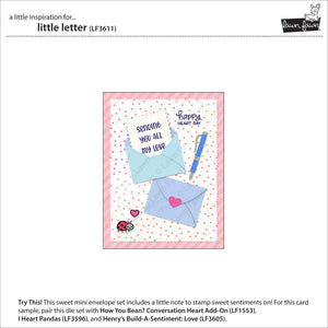 Lawn Fawn - LITTLE LETTERS - Dies Set