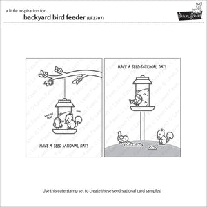 Lawn Fawn - BACKYARD BIRD FEEDER - Stamps Set