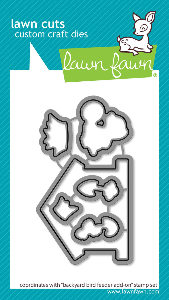 Lawn Fawn - BACKYARD BIRD FEEDER ADD-ON - Dies Set