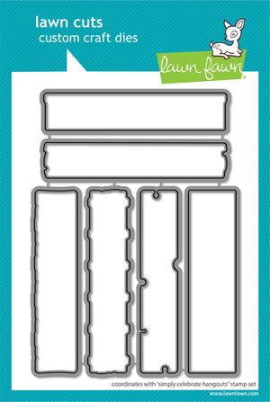 Lawn Fawn - SIMPLY CELEBRATE HANGOUTS - Dies Set
