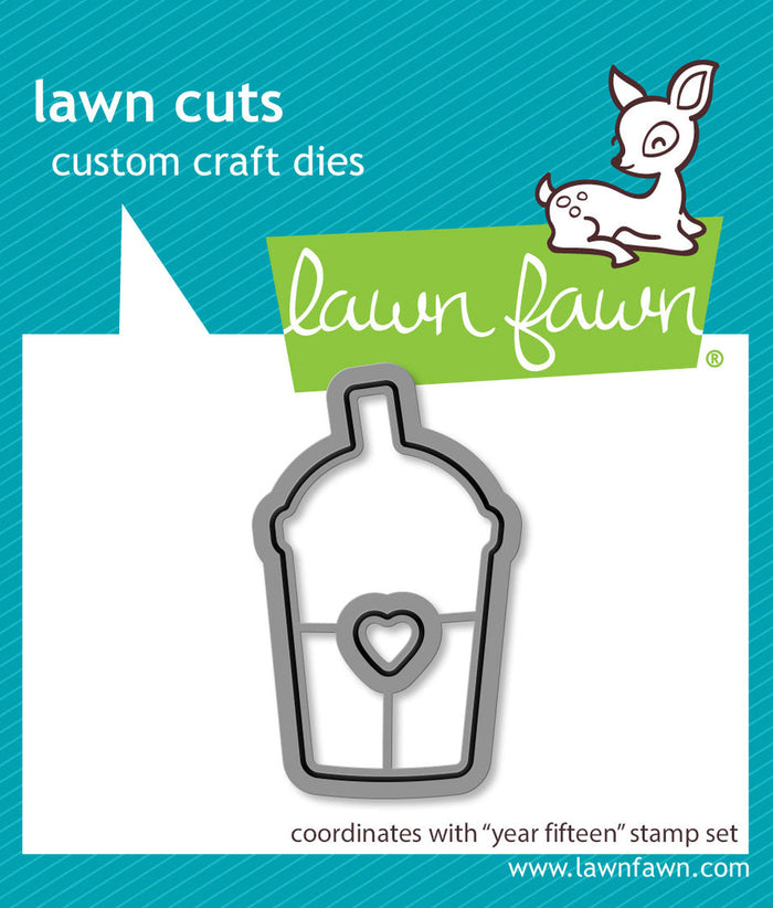 Lawn Fawn - YEAR FIFTEEN (Boba Tea) - Dies Set