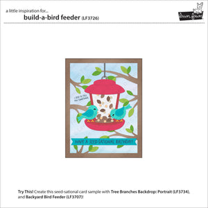 Lawn Fawn - BUILD-A-BIRD FEEDER - Dies set
