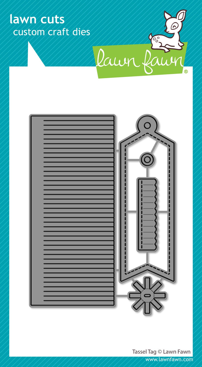 Lawn Fawn - TASSEL TAG Dies set