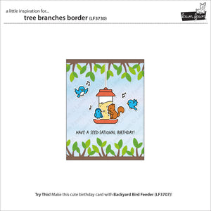 Lawn Fawn - TREE BRANCHES Border - Dies