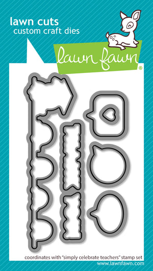Lawn Fawn - SIMPLY CELEBRATE TEACHERS - Dies Set
