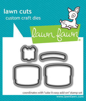 Lawn Fawn - CAKE IT EASY ADD-ON - Dies Set