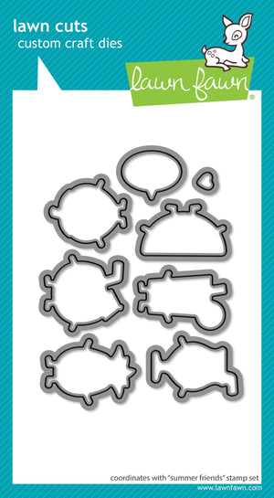 Lawn Fawn - SUMMER FRIENDS - Dies Set