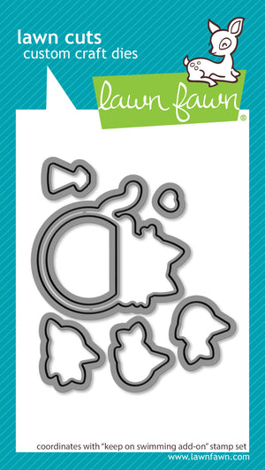 Lawn Fawn - KEEP ON SWIMMING Add-On - Dies Set